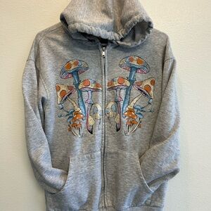 No Boundaries Light Gray Fleece Hoodie